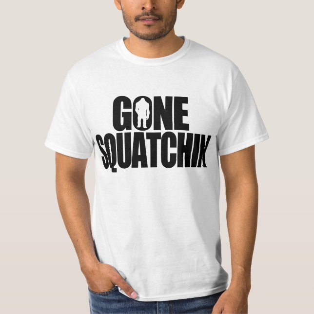 T-shirt Gone Squatchine (Devant)