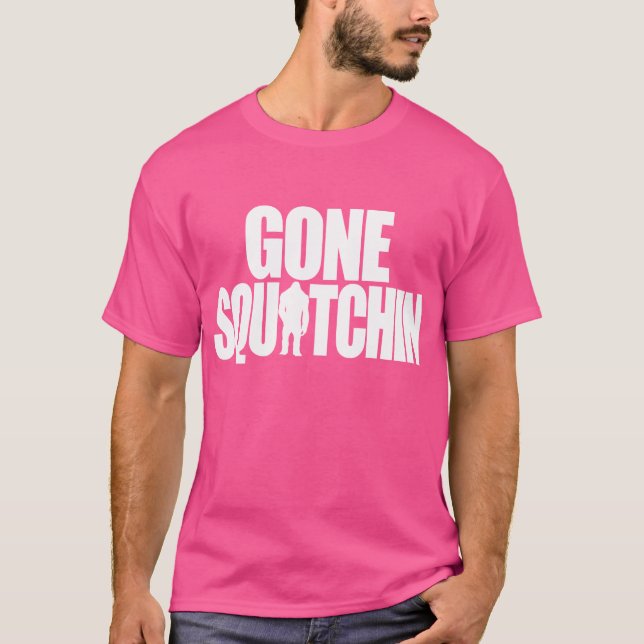 T-shirt Gone Squatchine (Devant)