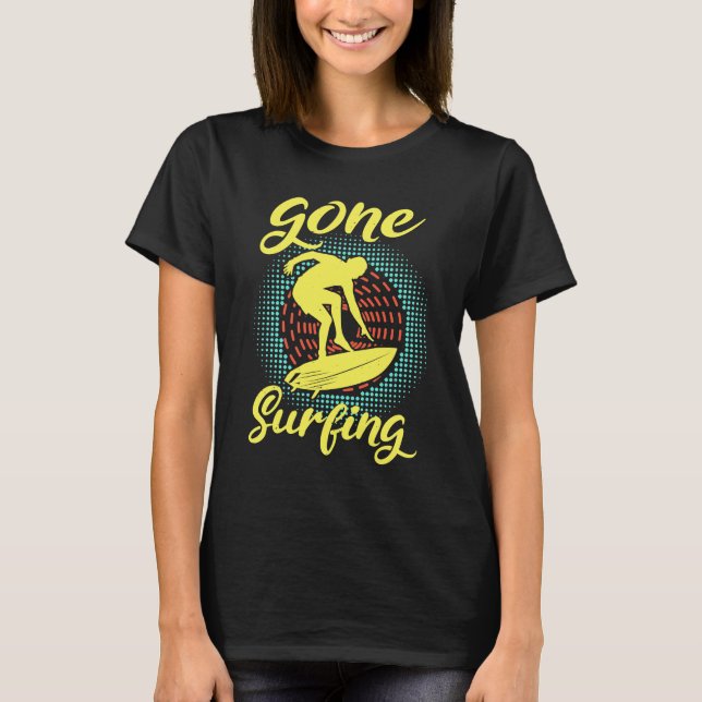 T-shirt Gone Surfing (Devant)