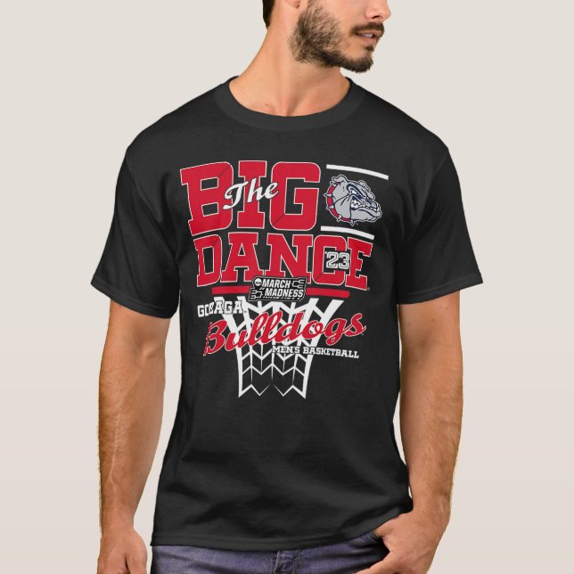T-shirt Gonzaga Bulldogs mars folie basket Dan (Devant)