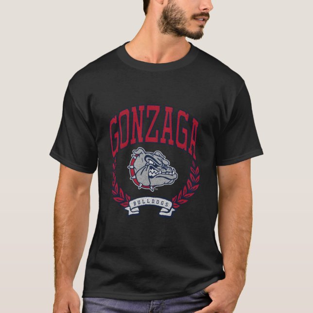 T-shirt Gonzaga Bulldogs Victoire Vintage (Devant)