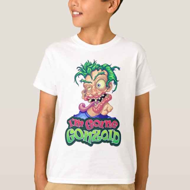 T-shirt Gonzoid Kid (Devant)