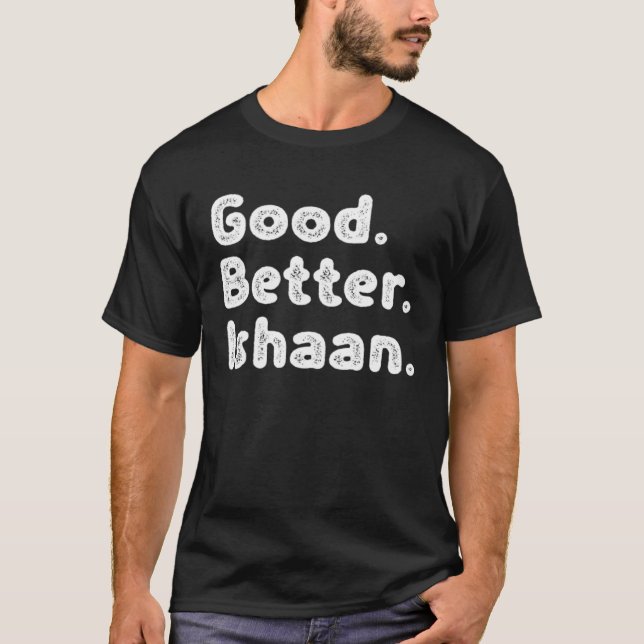 T-shirt Good better Ishaan (Devant)