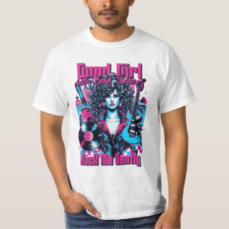 T-shirt Good Girl with Bad Timing - Rock me Gently