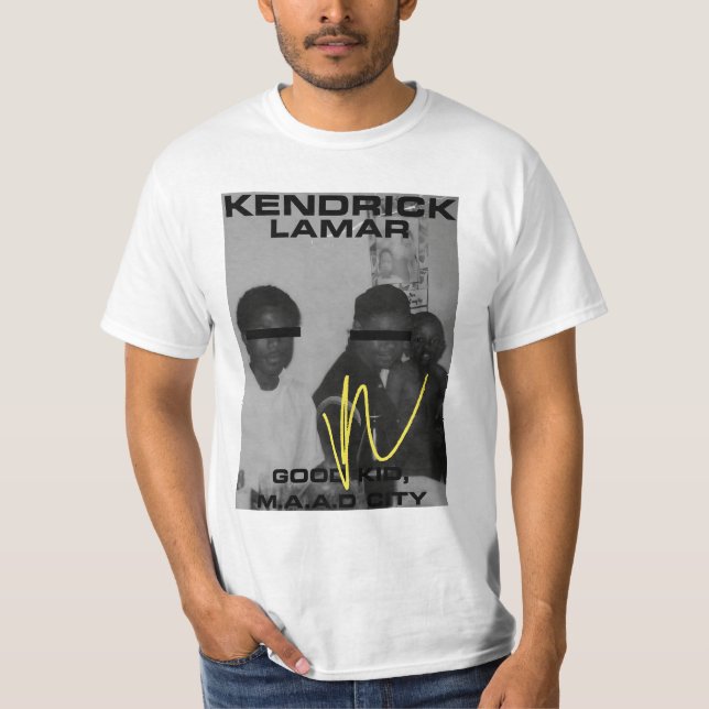 T-shirt Good Kid, M.A.A.D City (Devant)