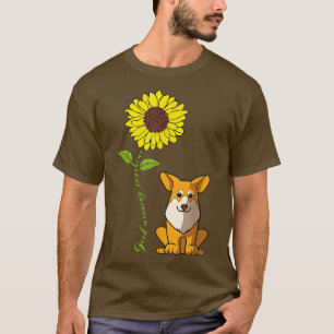 T-shirt Good Morning Sunshine Love My Pembroke Corgi Chien