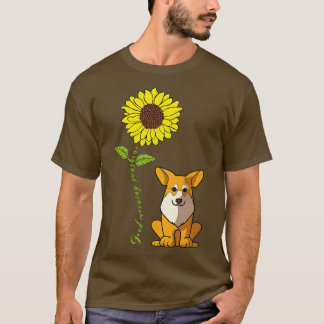 T-shirt Good Morning Sunshine Love My Pembroke Corgi Chien