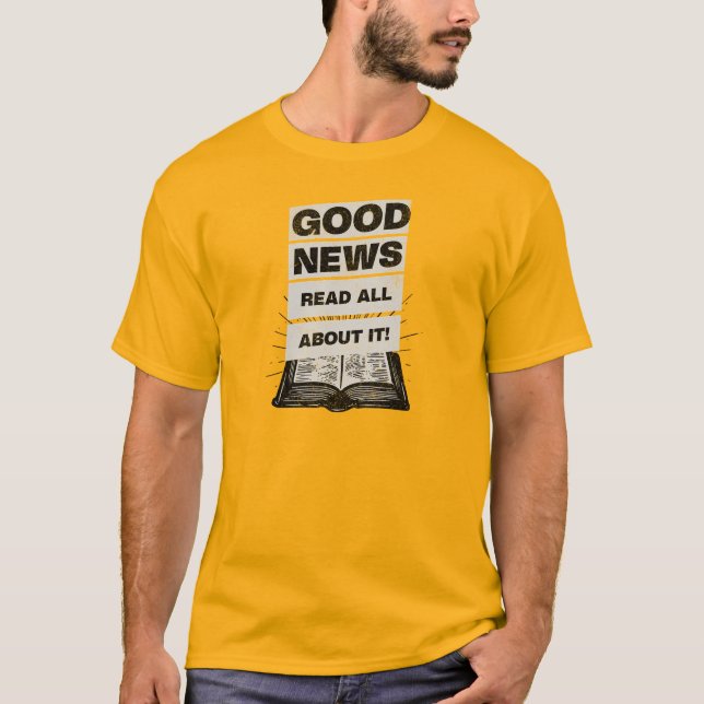 T-shirt Good News shirt (Devant)
