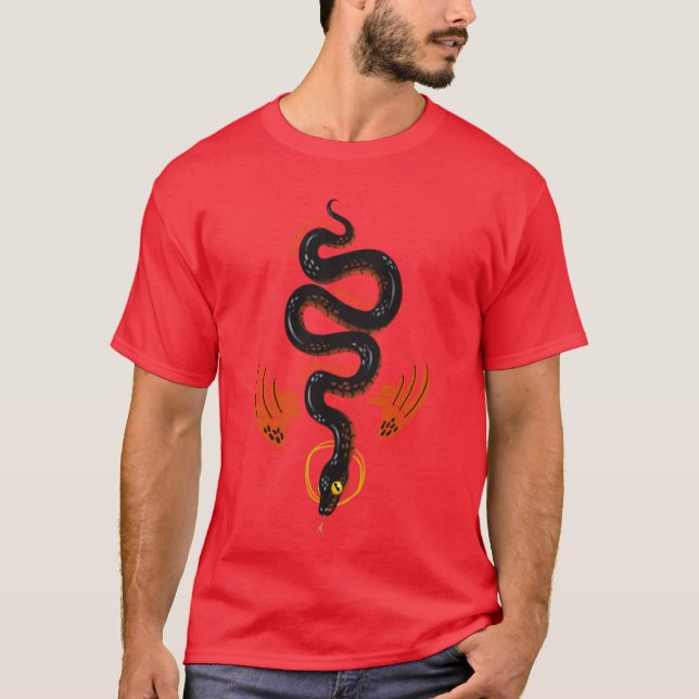 T-shirt Good Omens Crowley Saunter Vaguely Downwards gift (Devant)