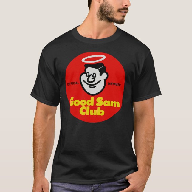T-shirt Good Sam Club Membre Officiel Badge Classique T-Sh (Devant)