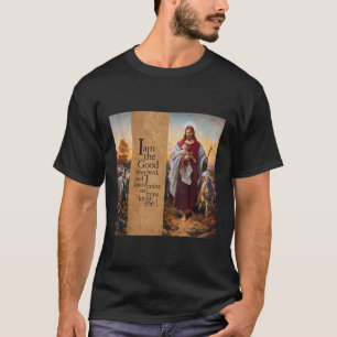 T-shirt Good Shepherd Art Painting John 10 Plockhorst Jesu