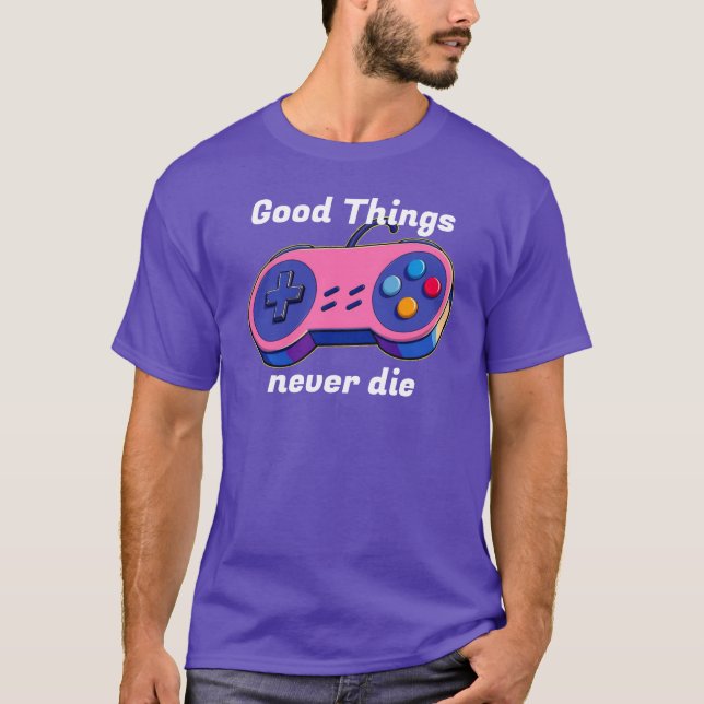 T-shirt Good Things Never (Devant)