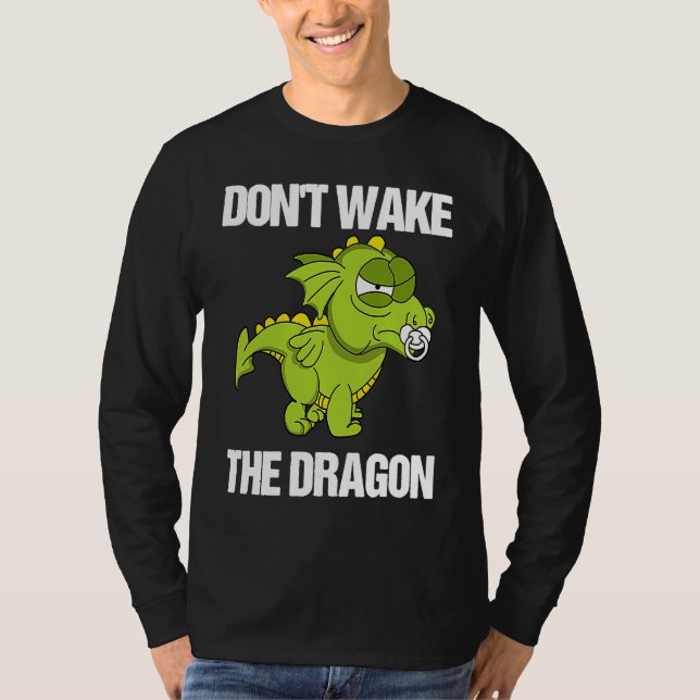 T-shirt Good Tips for Parents  Don't Wake The Dragon (Devant)