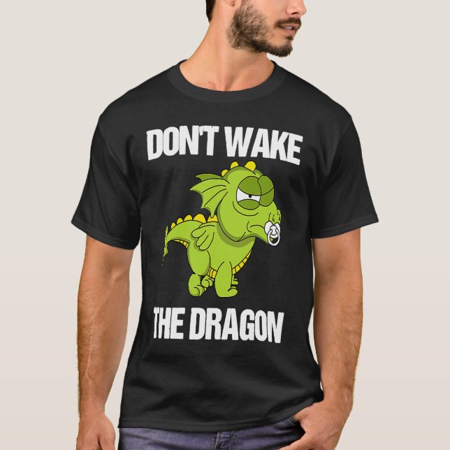 T-shirt Good Tips for Parents  Don't Wake The Dragon (Devant)