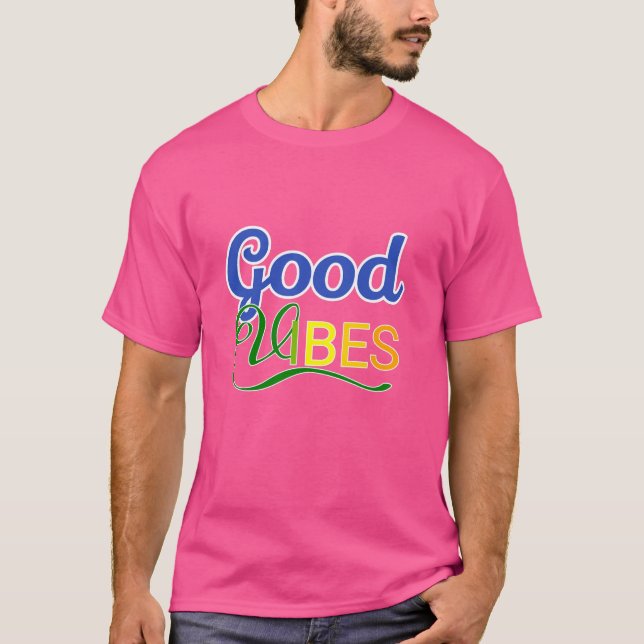 T-shirt Good vibes  (Devant)