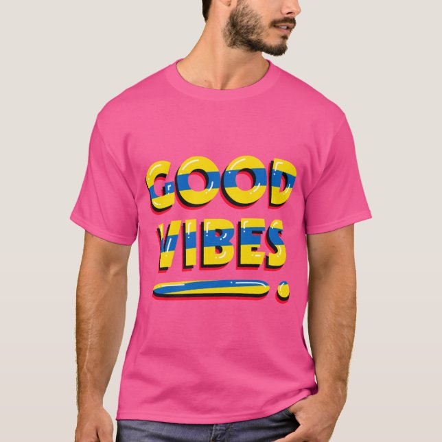 T-shirt Good Vibes (Devant)