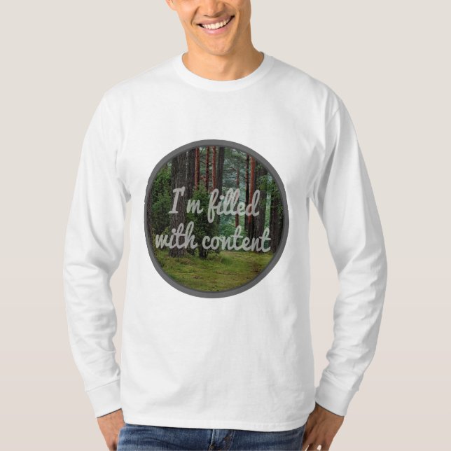 T-shirt good vibes cite la vie pour l'inspiration (Devant)