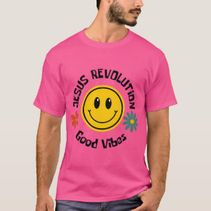 T-shirt Good Vibes de la révolution Jésus