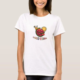 T-Shirt Good Vibes | Énergie Positive Inspirante