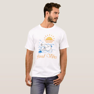 T-Shirt Good Vibes | nage de battage