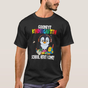 T-shirt Goodbye Kindergarten School Enrolls Gaming 6