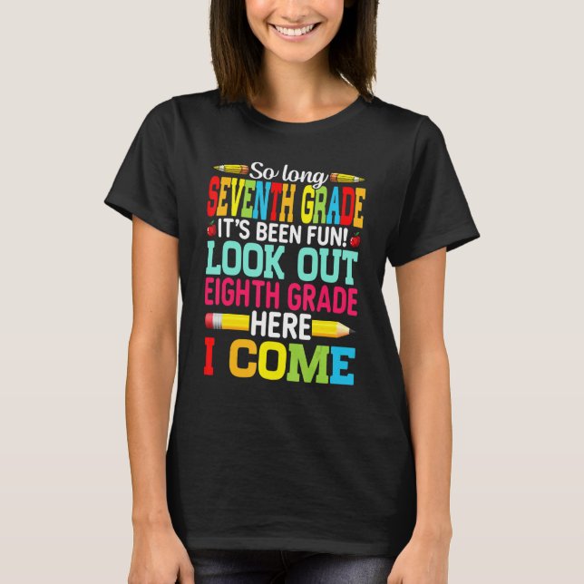 T-shirt Goodbye Seventh (Devant)