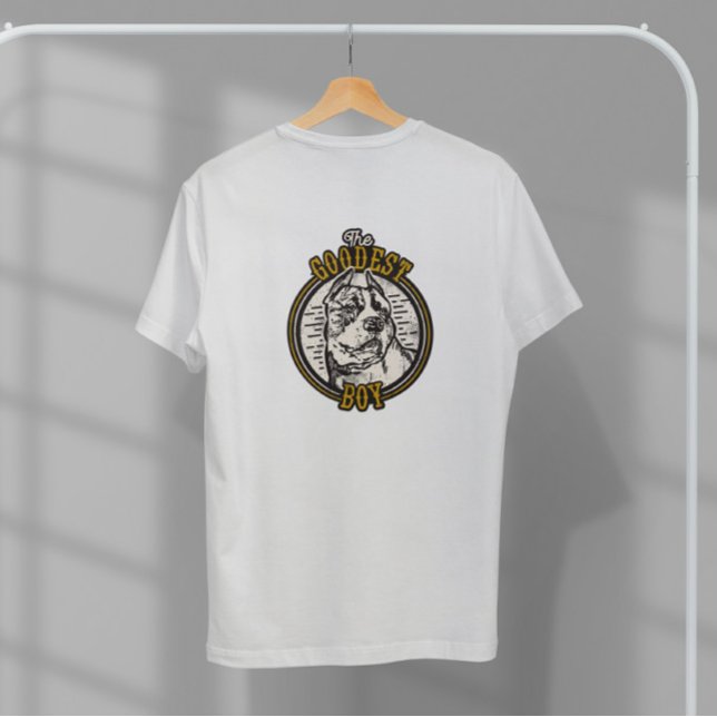 T-shirt Goodest Boy Pitbull (Créateur téléchargé)