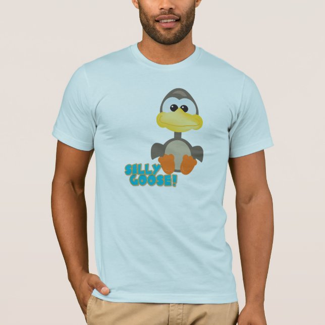 T-shirt Goofkins mignon oie (Devant)