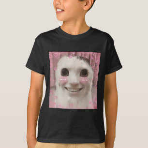 T-shirt Goofy Ahh Chat Mème Devoir Maudit Weirdcore Cringe