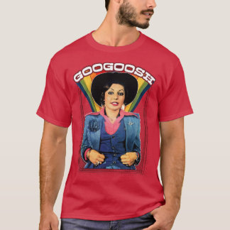 T-shirt Googoosh les années 70 Retro Design esthétique 1