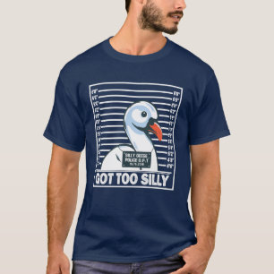 T-shirt Goose drôle est devenu trop bête