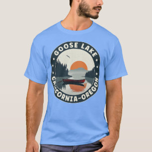 T-shirt Goose Lake CaliforniaCoucher de soleil de l'Oregon