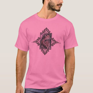 T-shirt Gopher avec la pièce en t de rose de parasol