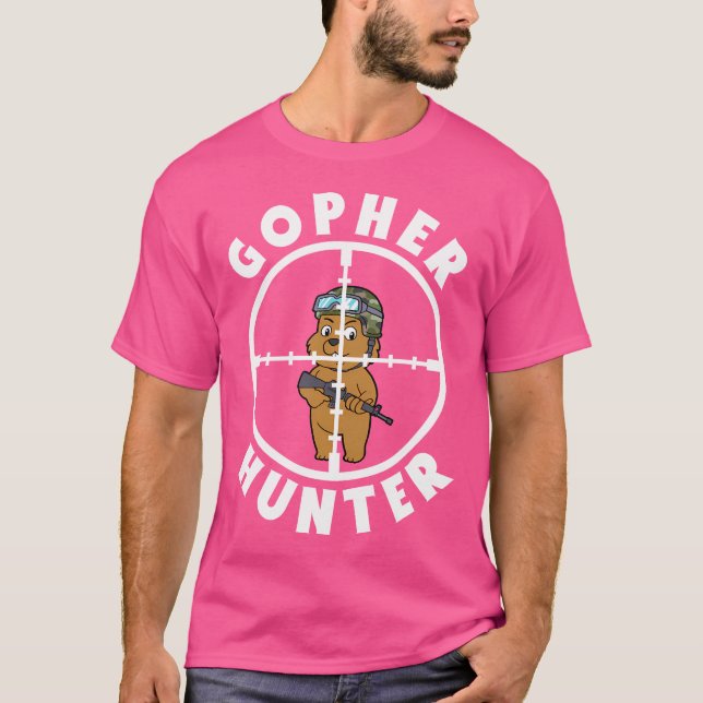 T-shirt Gopher Hunter (Devant)