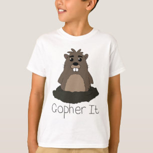 T-shirt Gopher il ! (Allez pour lui !)