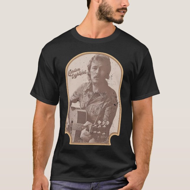 T-shirt Gordon Lightfoot Lisez Mon Esprit (Devant)