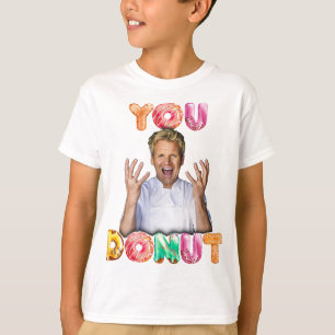 T-shirt Gordon Ramsay You Donut chemise enfants