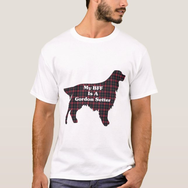 T-shirt Gordon Setter (Devant)