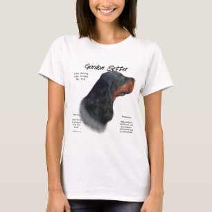 T-shirt Gordon Setter Conception de l'histoire