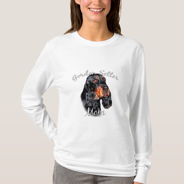T-shirt Gordon Setter Maman 2 (Devant)