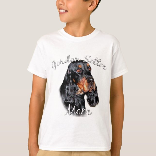 T-shirt Gordon Setter Maman 2 (Devant)