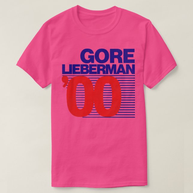 T-SHIRT GORE LIEBERMAN 00 (Design devant)