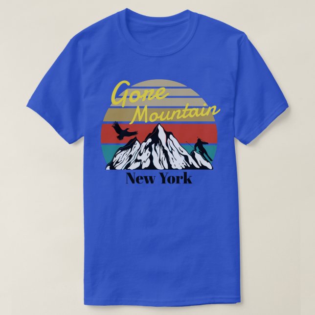 T-shirt Gore Mountain ski New York (Design devant)