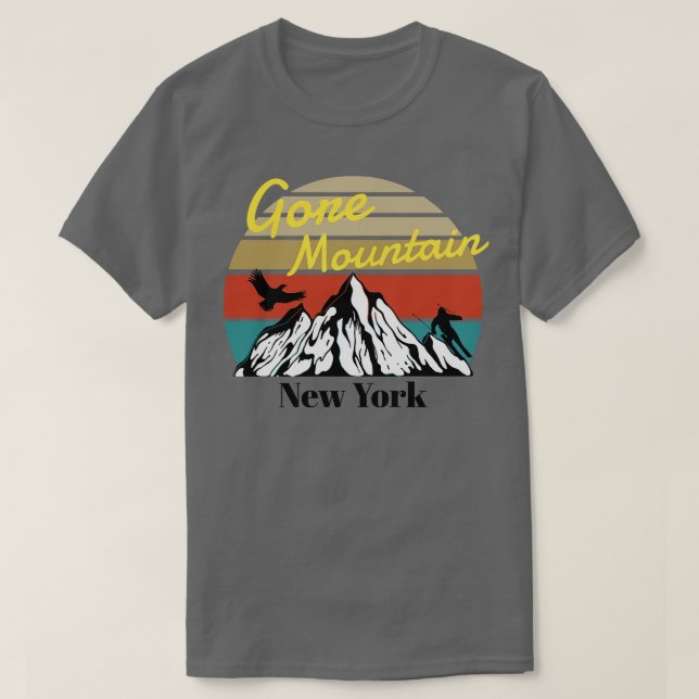 T-shirt Gore Mountain ski New York 4 (Design devant)