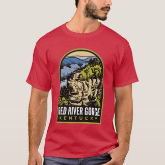T-shirt Gorge de la rivière Rouge Chimneyop Rock vintage