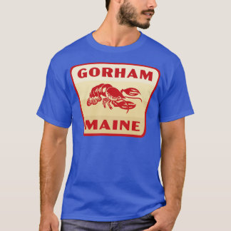 T-shirt Gorham Maine Insigne rétro Tan