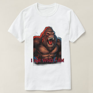 T-shirt gorila ou macaco rei 