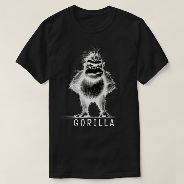 T-shirt Gorilla (Design devant)