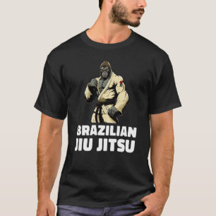 T-shirt Gorilla brésilienne Jiu Jitsu et Grappling 1