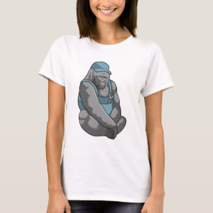 T-shirt Gorilla comme artisan avec clé